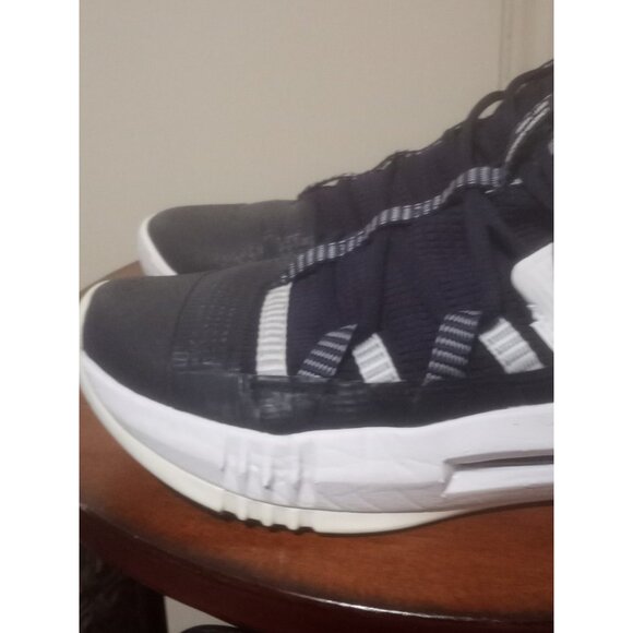 Under Armour Block City 2.0 Womens Size 9 Blue White Running Shoes Sneakers - Picture 8 of 15